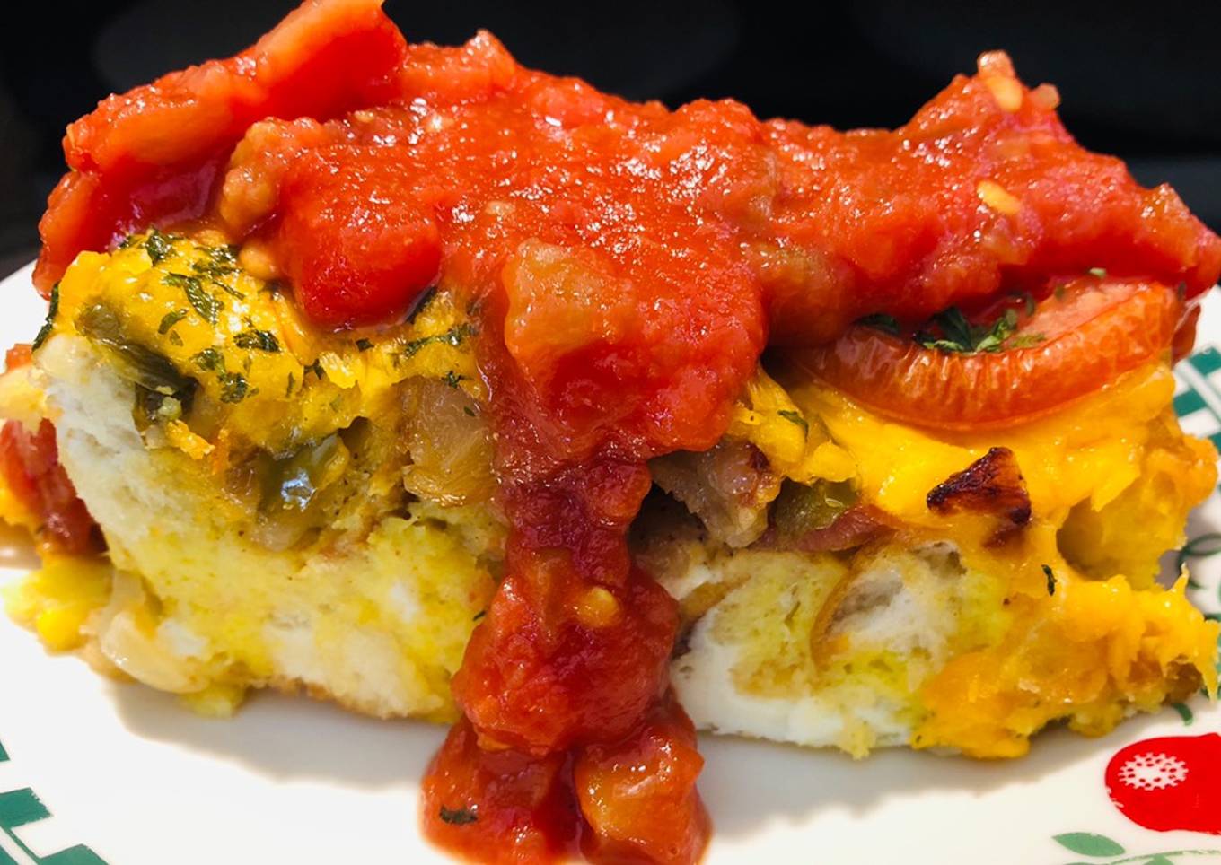 Bagel 🥯 Bacon 🥓 Egg 🥚 Casserole 🥘
