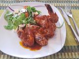 Alitas al horno