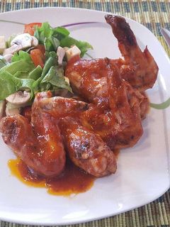 Una foto de Alitas al horno