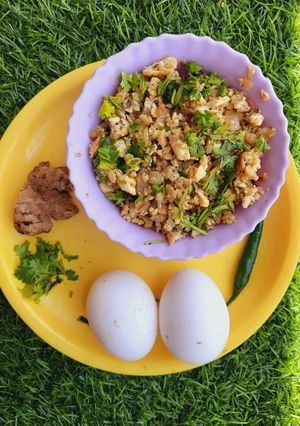 A picture of Dhaba-Style Egg Bhurji.