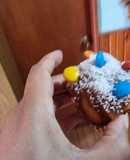 Muffins con dulce de leche, coco y rocklets