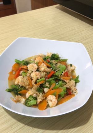 Foto resep Capcay udang
