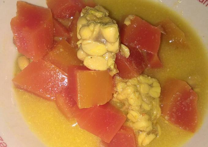 Anti Ribet, Memasak Lodeh kates campur tempe Murah