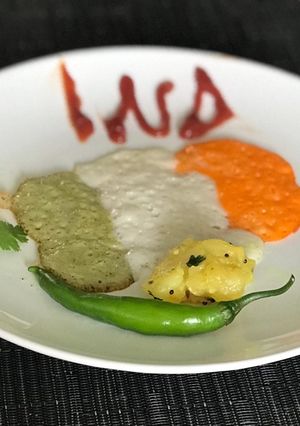 A picture of Tiranga Dosa.