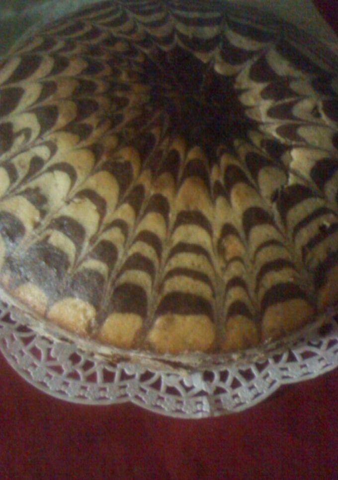 Una foto de Torta Marmoleada