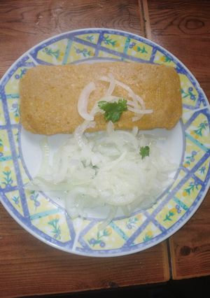 Una foto de Tamales de pollo