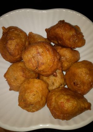 A picture of Savoury puff puff.