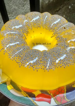 Foto resep Pudding Jeruk Selasih