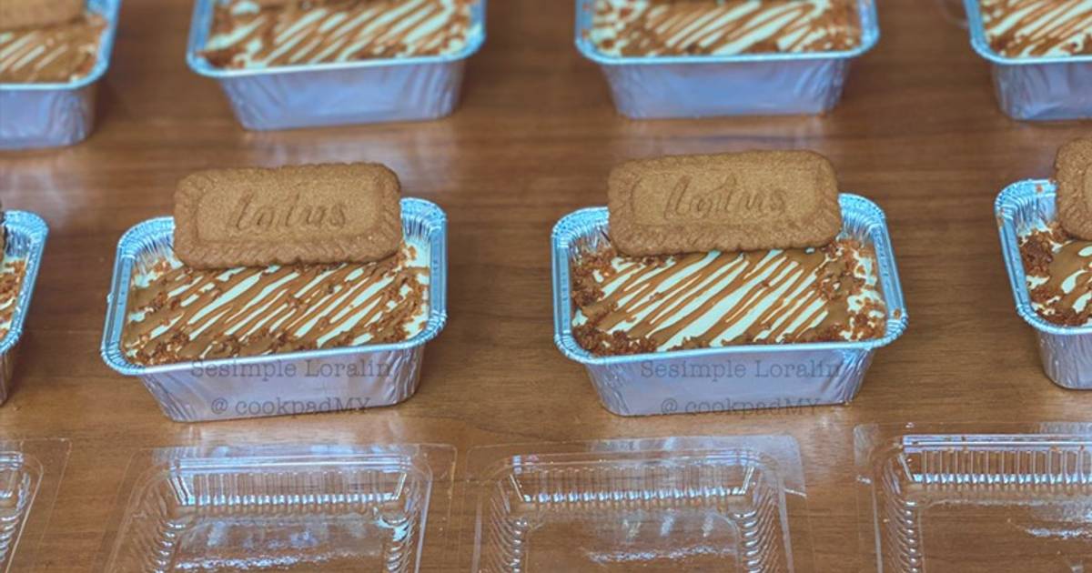 Resipi Mini Biscoff Cheesecake Mampu Milik Oleh Sesimple Loralin Cookpad