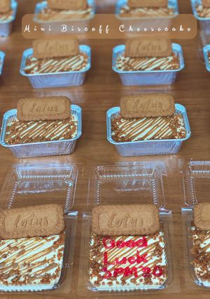 Gambar Mini Biscoff Cheesecake Mampu Milik 😉