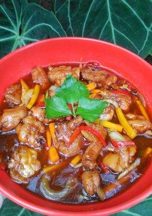 Foto resep Ayam Jahe Saus Asam Manis