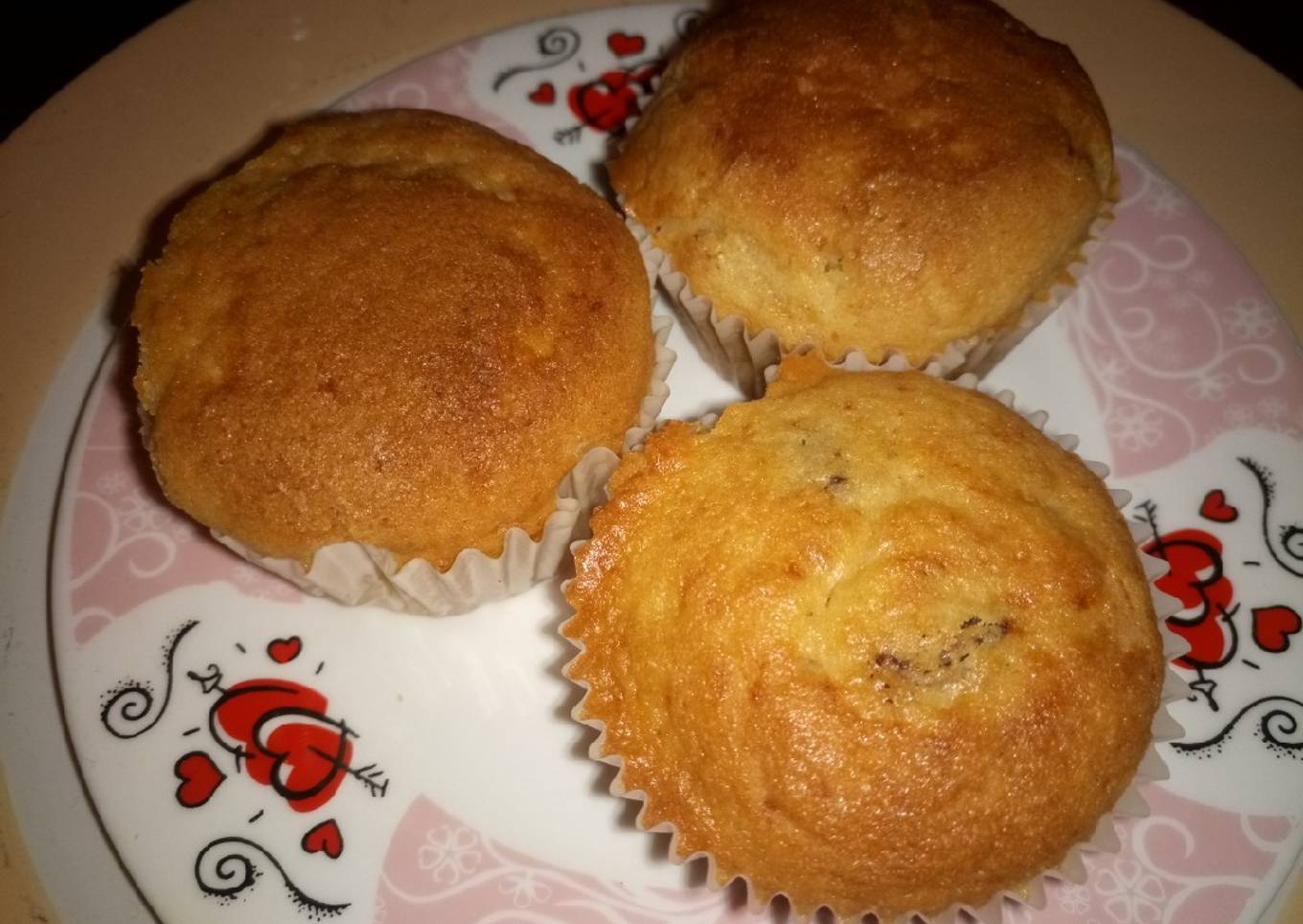 Raisins cupcake