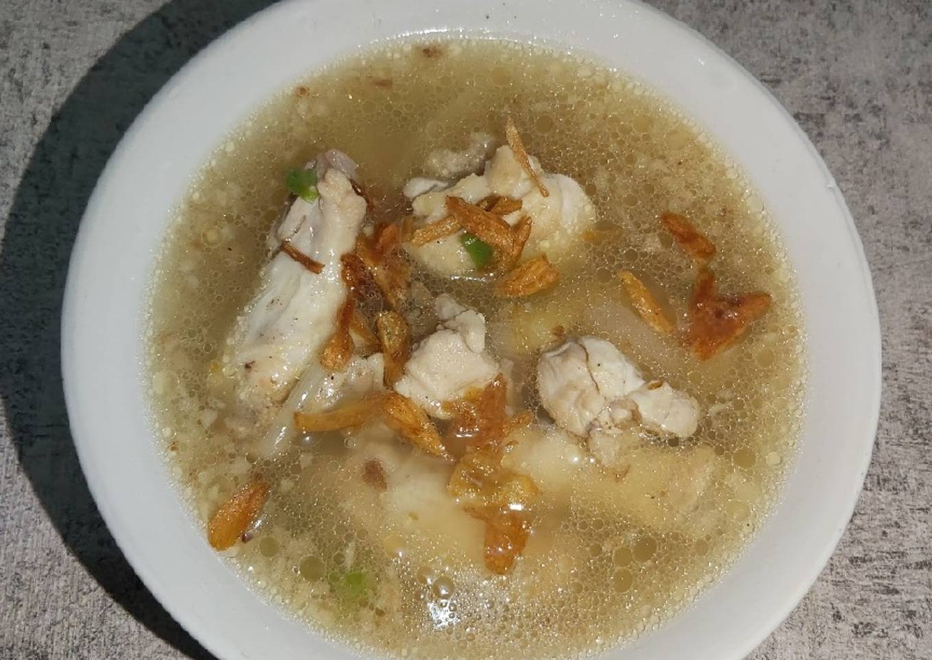 Sop sayap ayam