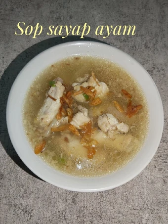 Langkah Gampang Membuat Resep Sop sayap ayam yang Lezat Anti Ribet, Mantap Sekali