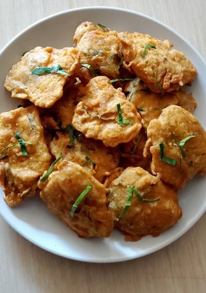 Foto resep Tempe goreng daun jeruk
