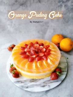Foto resep Orange Puding Cake