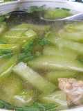 Canh bí xanh thịt xay
