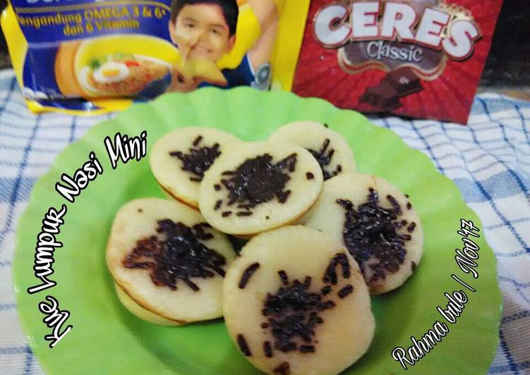 Olahan Kue Lumpur Nasi Mini Rasa Mirip Kentang | cara pembuatan Kue Lumpur Nasi Mini Rasa Mirip Kentang Yang Bikin Ngiler