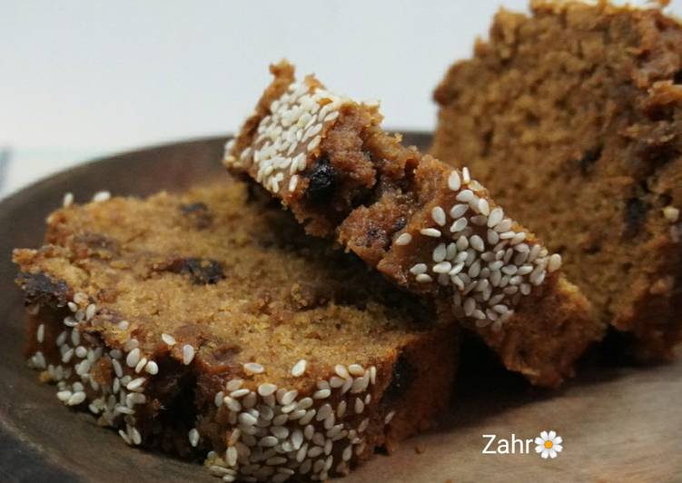 Kiat-kiat membuat Banana Cake with Whole Wheat Flour (gluten free) enak