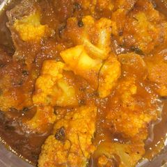 A picture of Gobi butter masala (restaurant style).