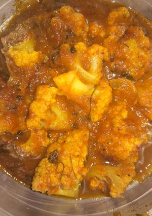A picture of Gobi butter masala (restaurant style).