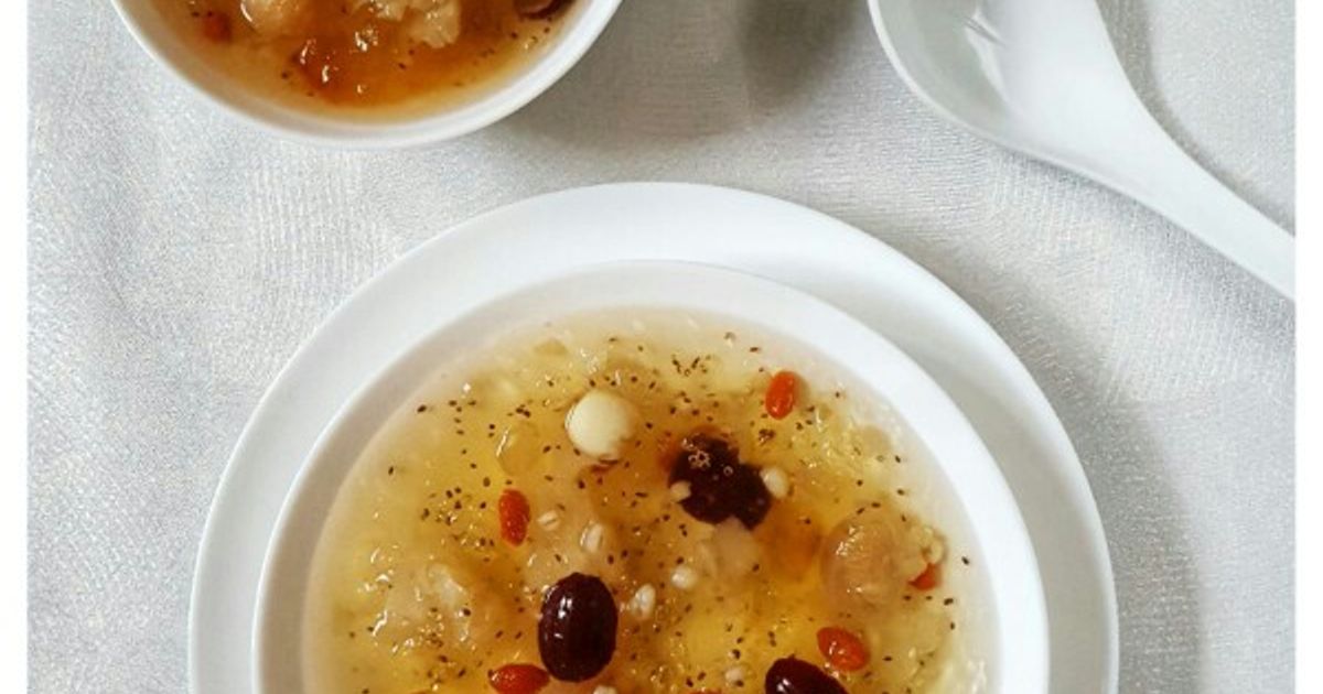 Resep Peach Gum/Tao Jiao (Chinese Dessert) oleh Rossy Anna Oktavia ...