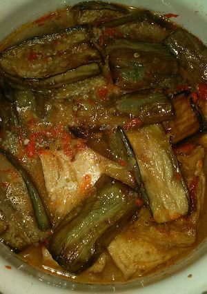 Foto resep Terong kuah sambal terasi