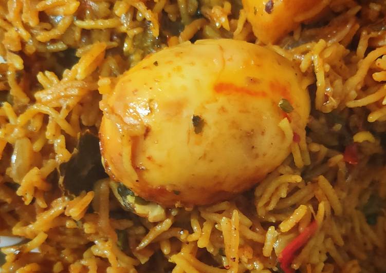 Egg biryani Restaurant style