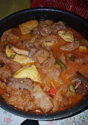 Foto resep Krecek daging dan tahu