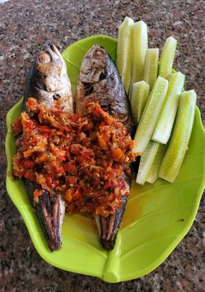 Foto resep Ikan bakar rica manado