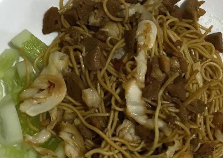 Bagaimana Menyiapkan Mie goreng special Anti Gagal