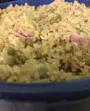 Revuelto gramajo de arroz integral