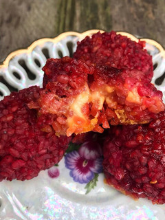 Una foto de Croquetas de arroz rellenas con queso