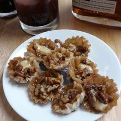 A picture of Bourbon Brie Bites.