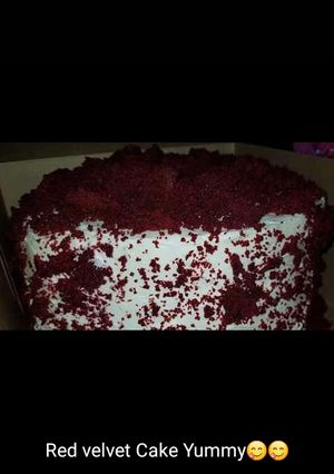 A picture of Red velvet cake.