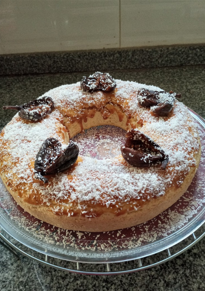 Una foto de Rosca de Pascua fácil con harina leudante