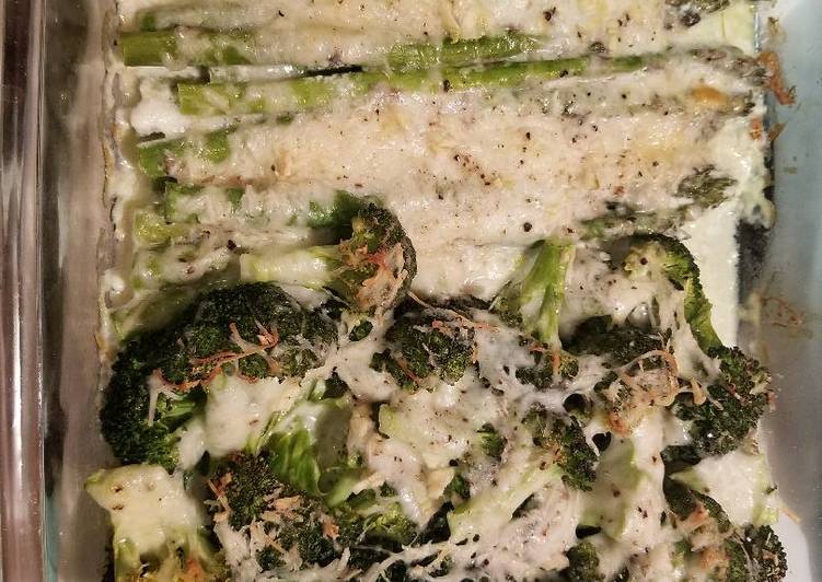 Believing These 5 Myths About Delicious cheesy baked broccoli &amp; asparagus
