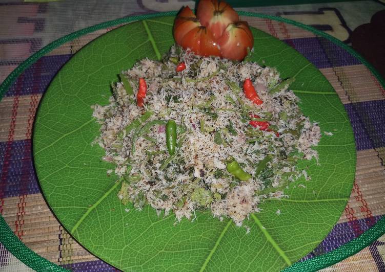 Resep Urap Daun Labu Siam yang simpel