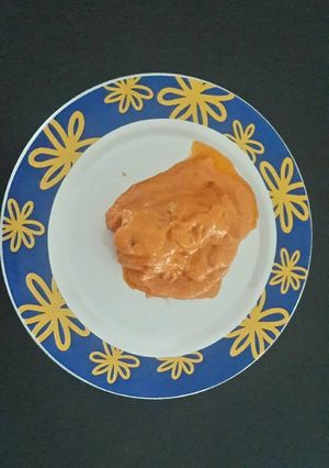 Una foto de Rollo de pollo en crema de chipotle