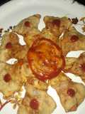 Flower petal pizza