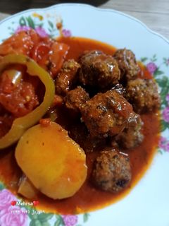 عکسی از دستور 🪷کوفته با سبزیجات🪷