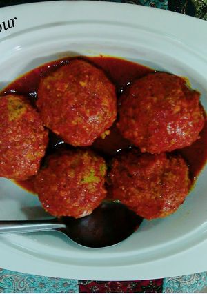 عکسی از دستور کوفته تبریزی