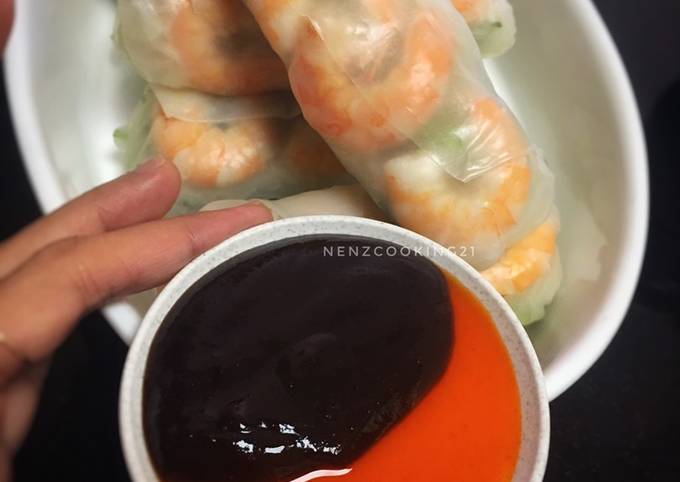 Resep 🇻🇳 Vietnam Fresh Shrimp Roll ~ Gỏi cuốn