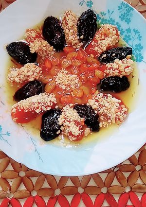 صورة لوصفة طاجين حلو
