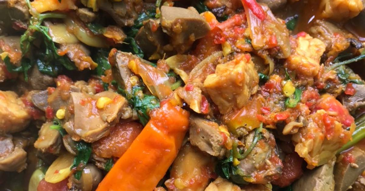 Resep Oseng Mercon Tempe Kemangi Ati Ampela Oleh Cindy Reffica Cookpad