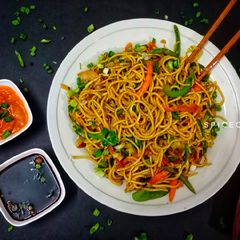 A picture of Veg Chowmein.