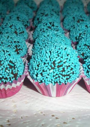 Una foto de Trufas de chocolate