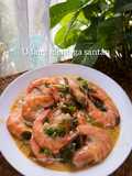 Udang mentega santan