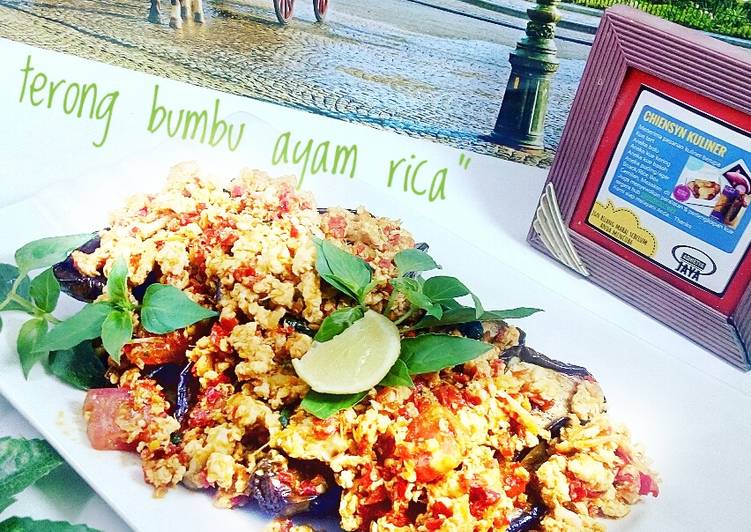 Terong Bumbu Ayam Rica&quot;