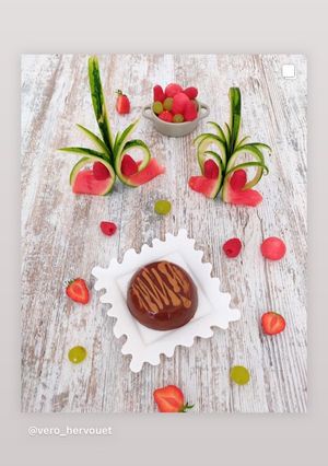 Une photo de Bowlpudding au chocolat